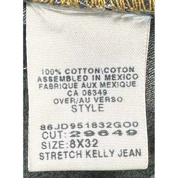 Polo Ralph Lauren Womens Jeans Kelly Boot Cut Stretch Blue Denim Size 8 32x31 - Picture 12 of 14